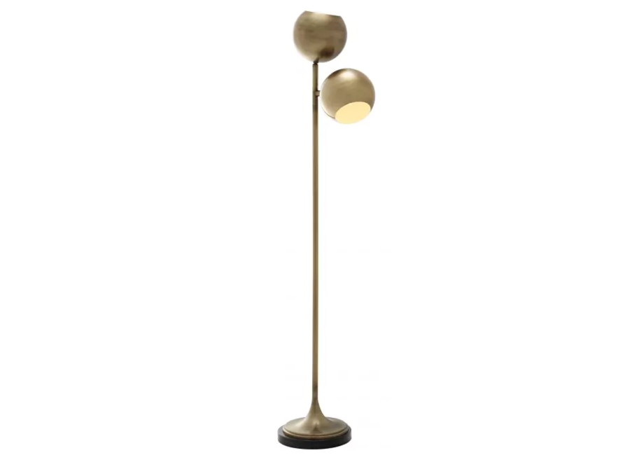 Floor Lamp 'Compton' - Brass