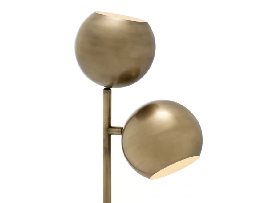 Lampadaire 'Compton' - Brass