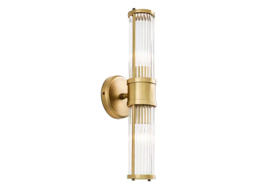 Wandlampe 'Claridges' - Double - Brass