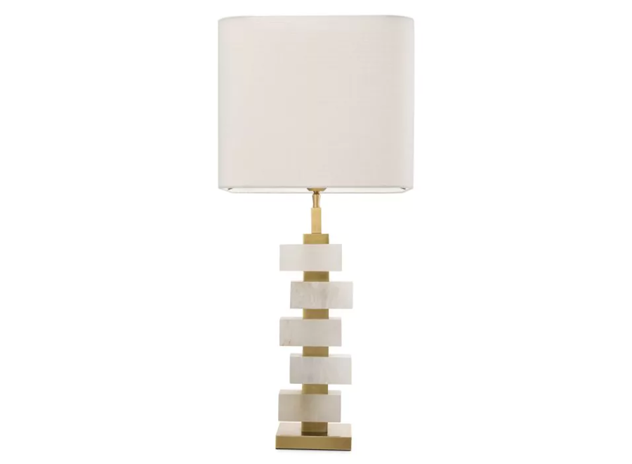 Table lamp 'Amber' - Alabaster