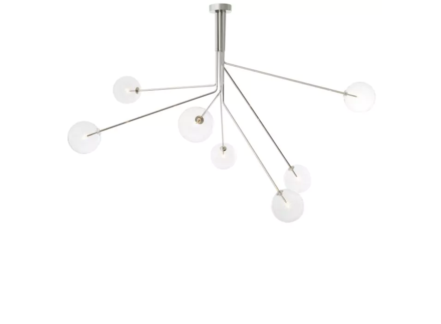 Chandelier 'Topaz' - Nickel