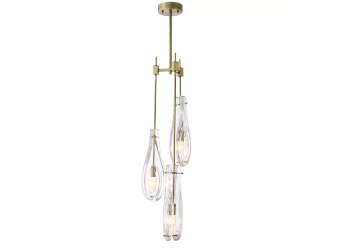 Kroonluchter Bellano - S - Brass