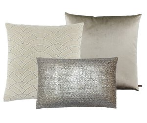 Cushion combination Silver Sand Bandi Dinora St. Tropez