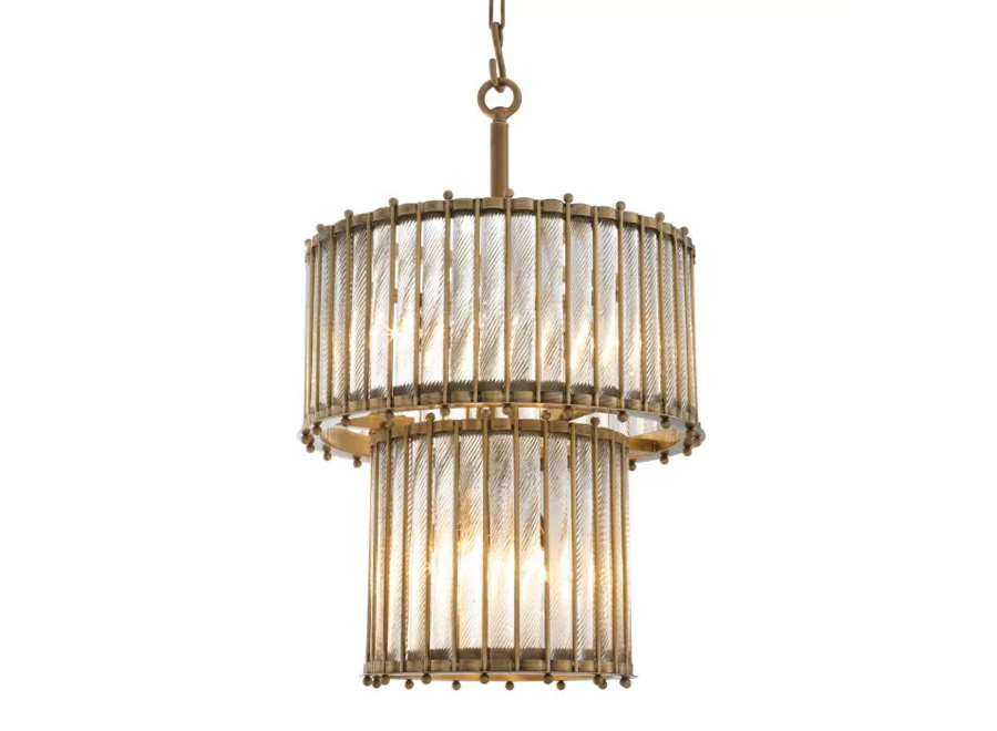 Lustre Tiziano - Double  - Brass