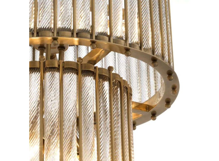 Kronleuchter 'Tiziano' - Double  - Brass