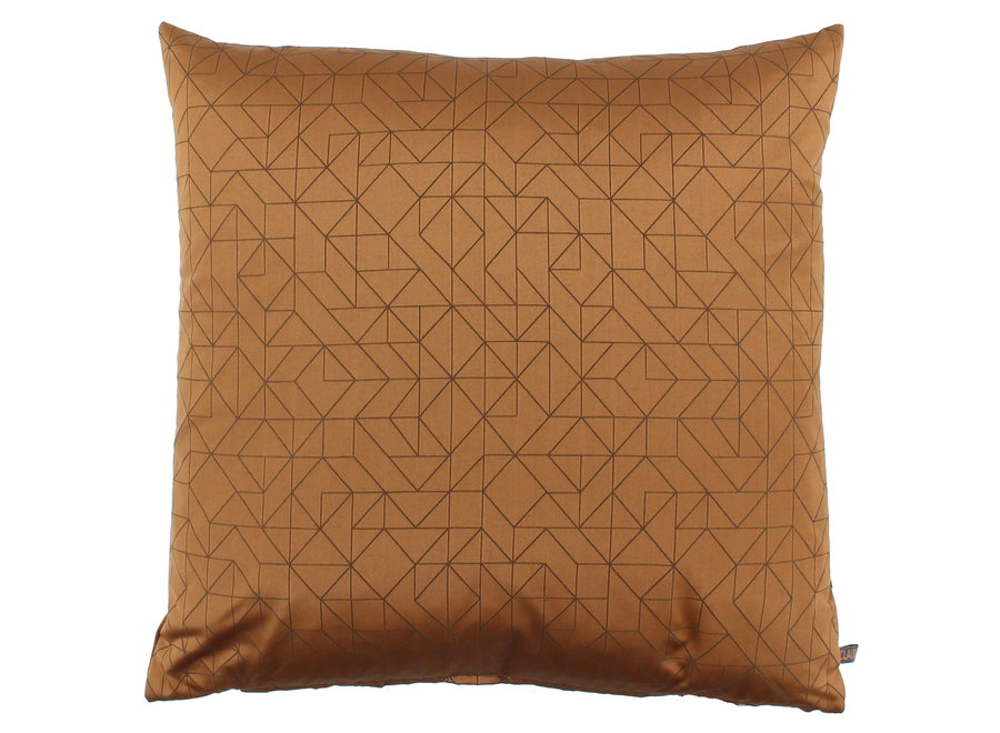 Decorative cushion Aradia Copper