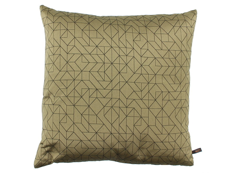 Decorative cushion Aradia Dark Gold