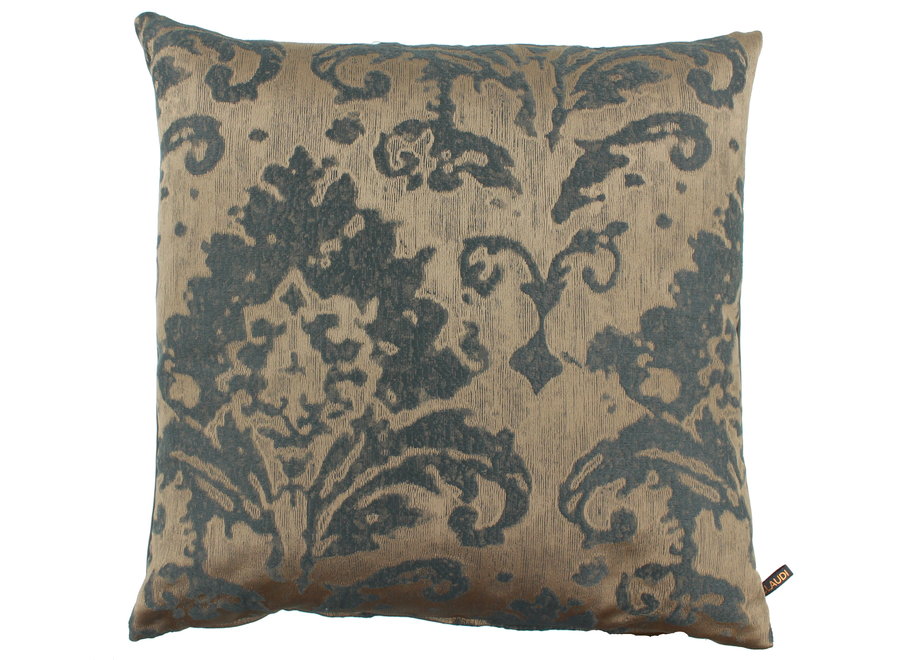 Decorative pillow Archi Denim/Gold