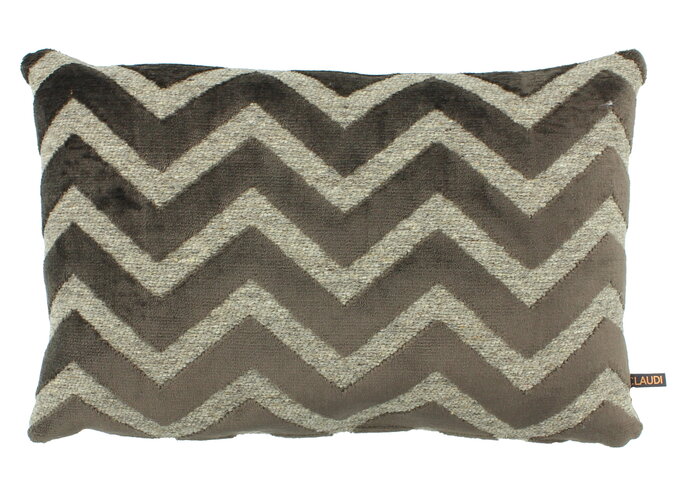 Coussin Bowena Dark Taupe