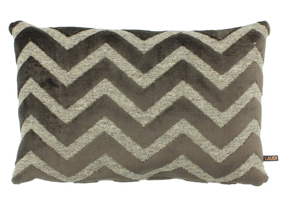 Coussin décoratif Bowena Dark Taupe