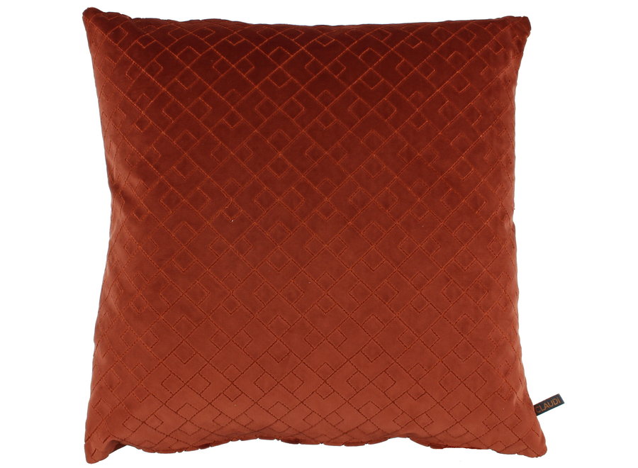 Coussin décoratif Braydon Burned Orange