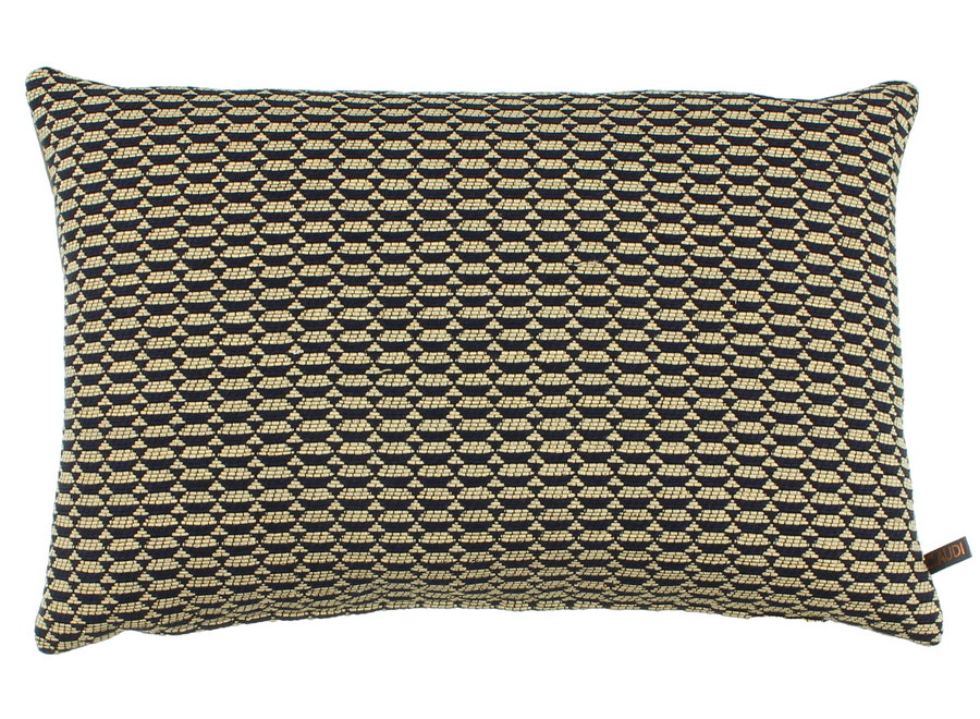 Coussin décoratif Calassandra EXCLUSIVE Black/Gold