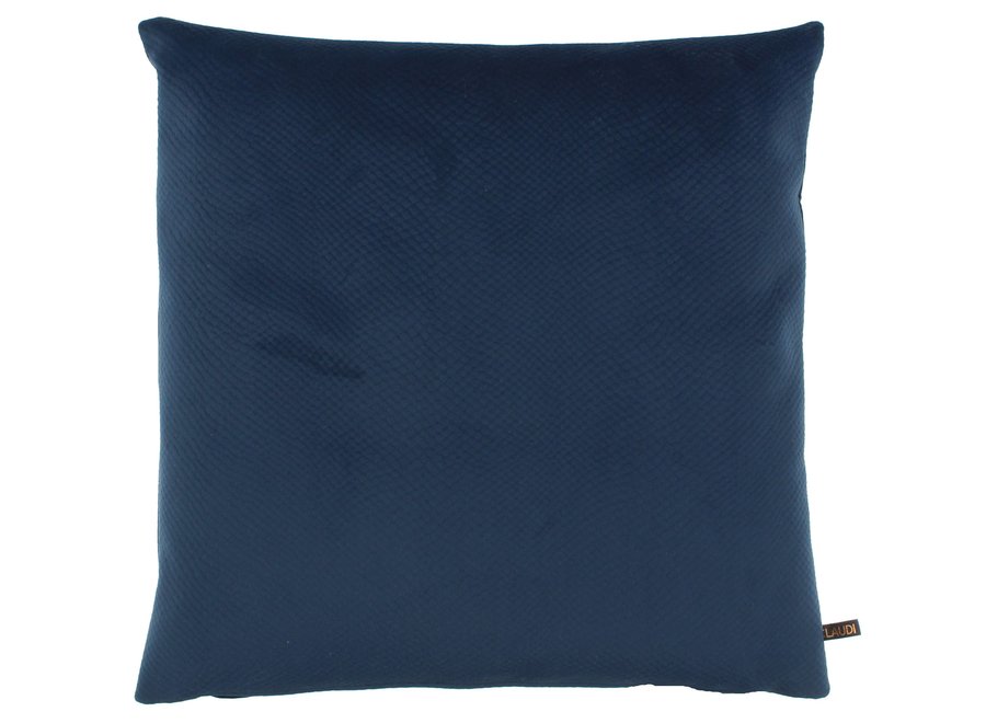 Coussin décoratif Glanice Indigo