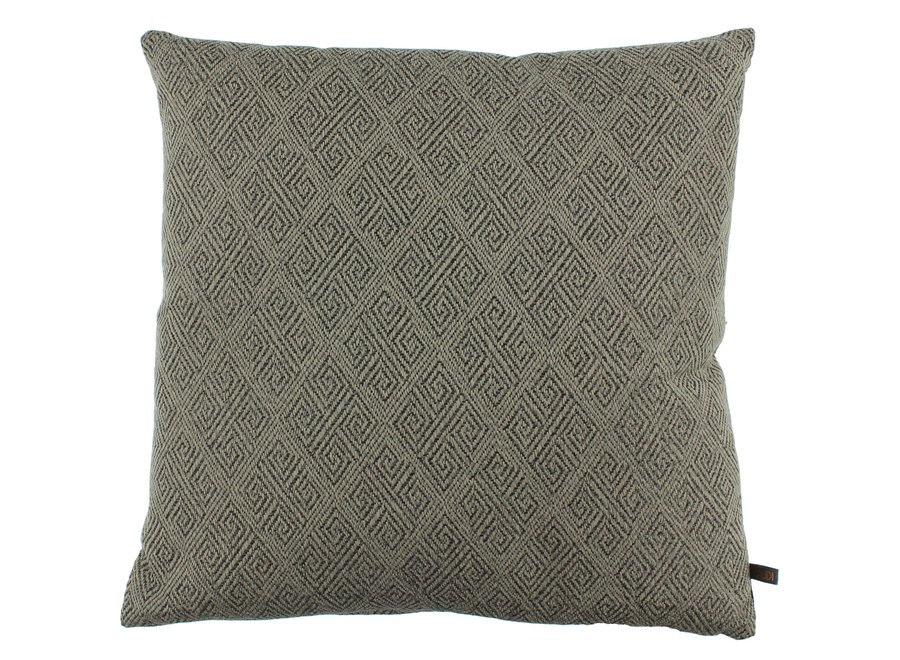 Decorative pillow Heather Dark Taupe