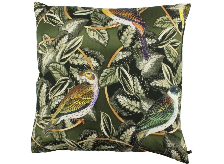 Decorative pillow Hidde Olive