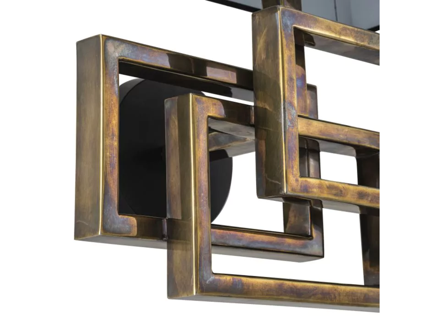 Wall lamp 'Windolf' - Brass