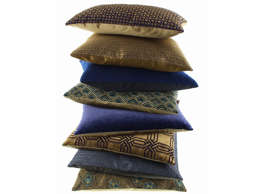 Decorative pillow Tobinas Gold/Purple