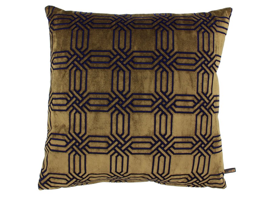 Decorative pillow Timmy Gold/Purple