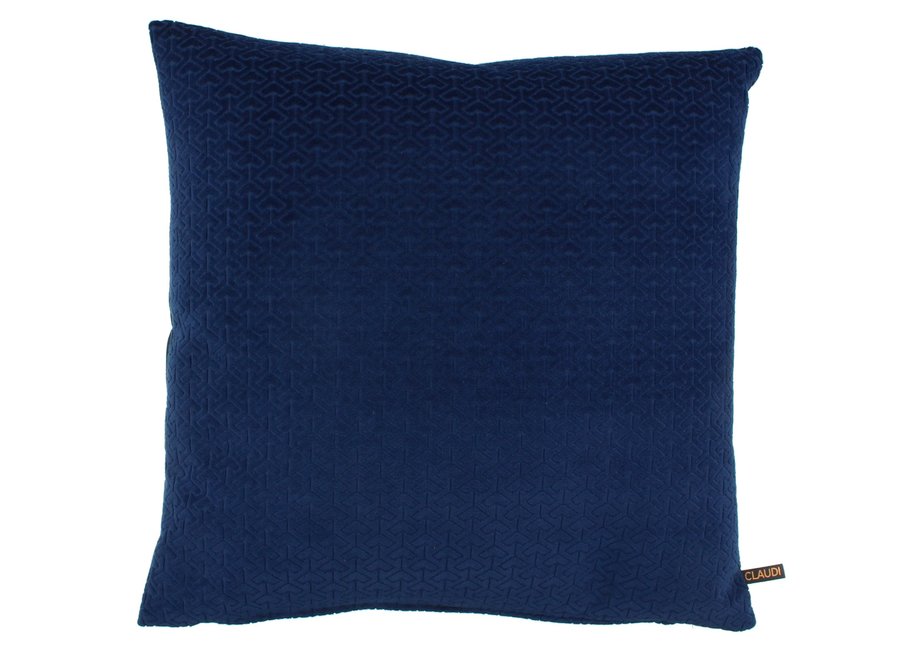 Decorative pillow Uffie Indigo
