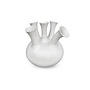 Horn vase '5 mouth' white
