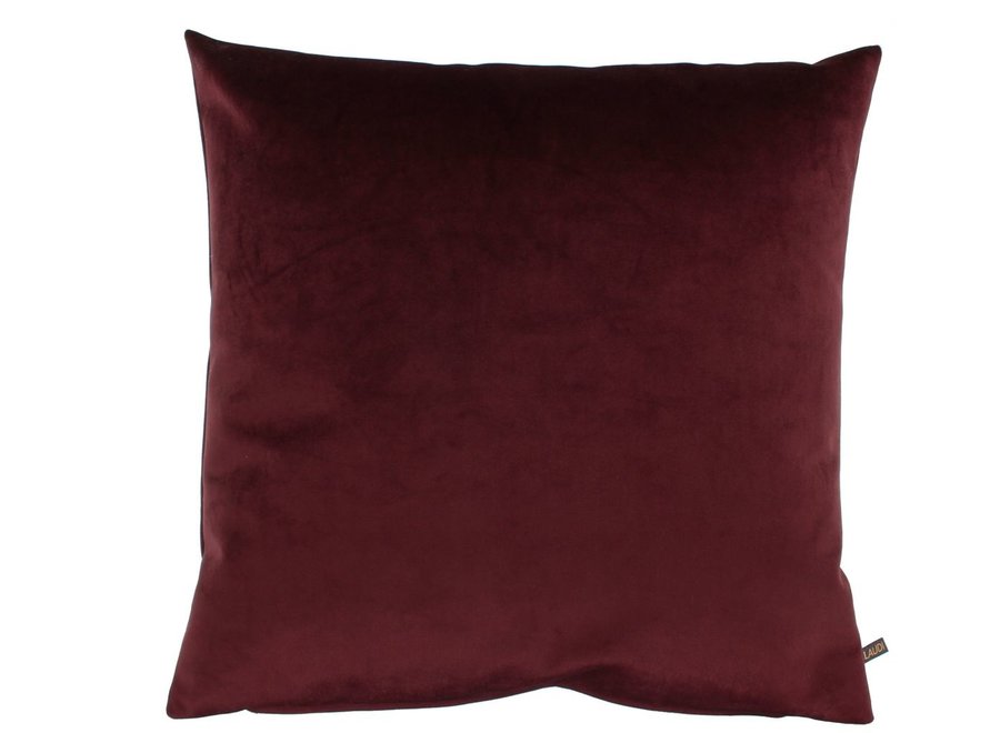 Decorative cushion Astrid Aubergine