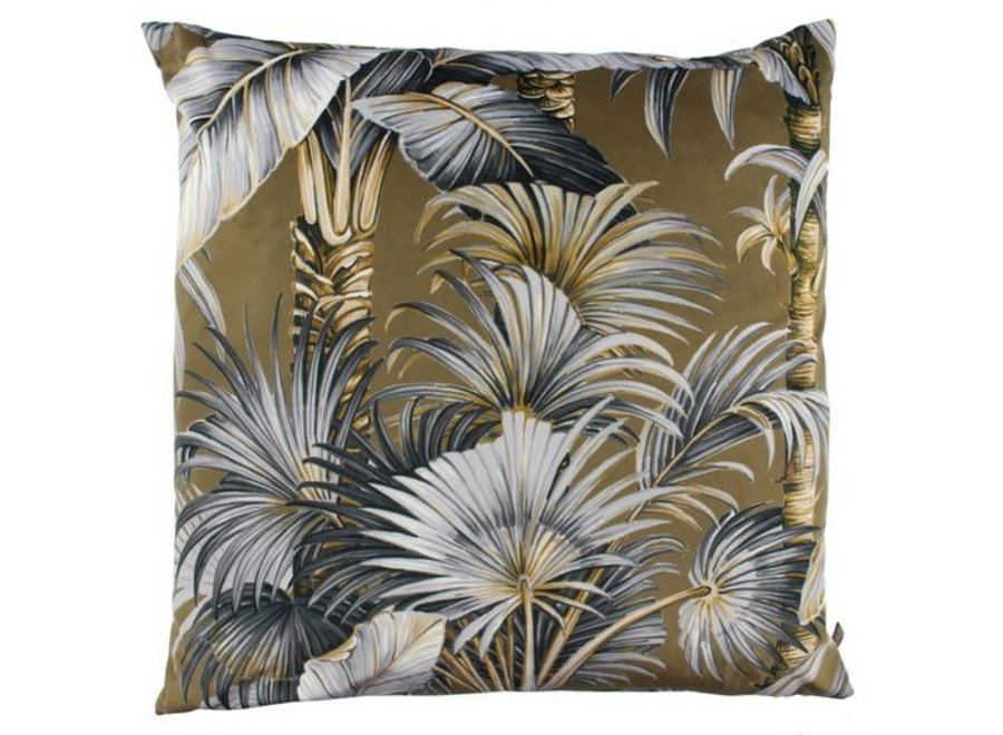 Decorative cushion Trisha Olive