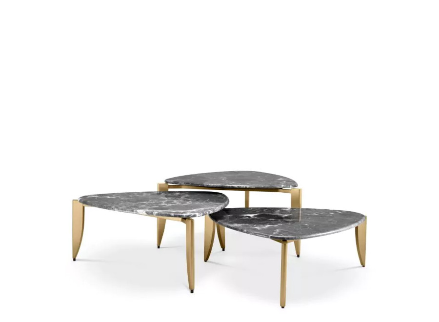 Table basse 'Regioni' - Set de 3