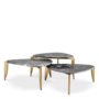 Table basse 'Regioni' - Set de 3