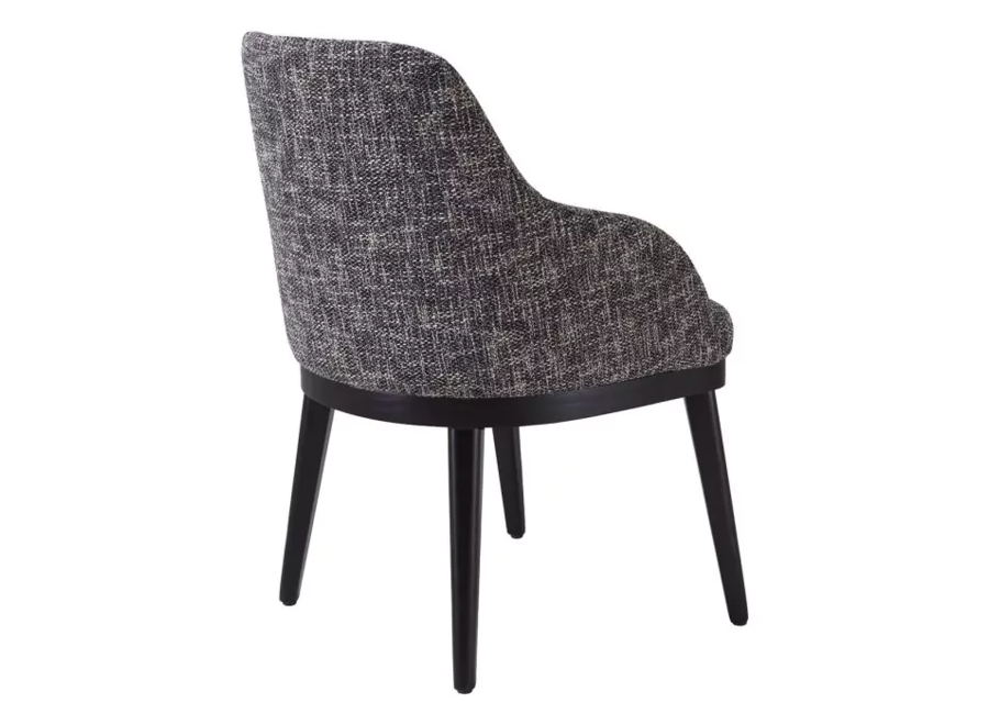 Dining Chair 'Costa' - with armrest - Cambon black