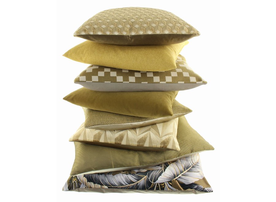 Decorative cushion Trisha Olive