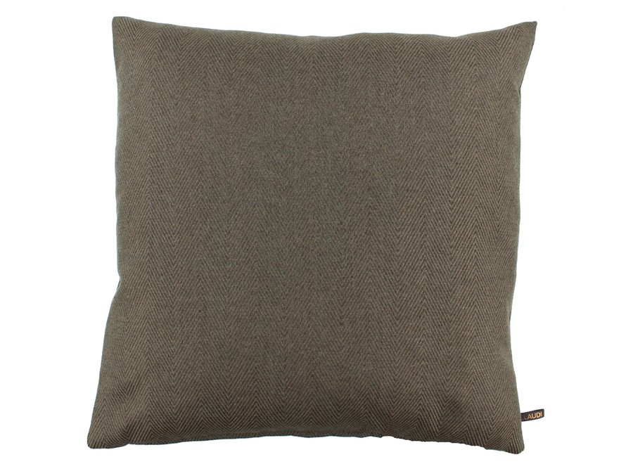 Cushion Sivandra Dark Taupe