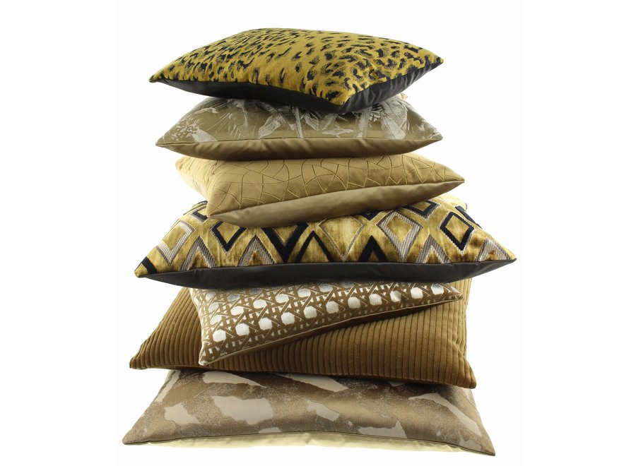 Decorative cushion Jazzy Mustard