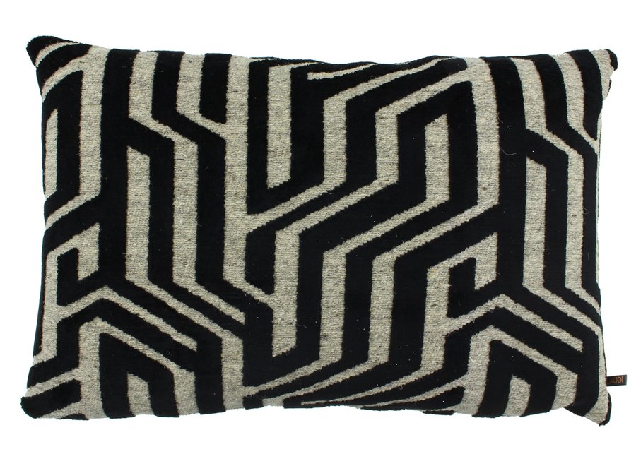 Coussin décoratif Cayden Black