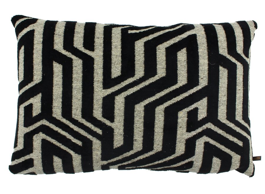 Decorative cushion Cayden Black