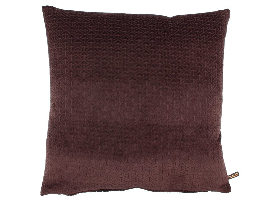 Coussin Uffie Aubergine