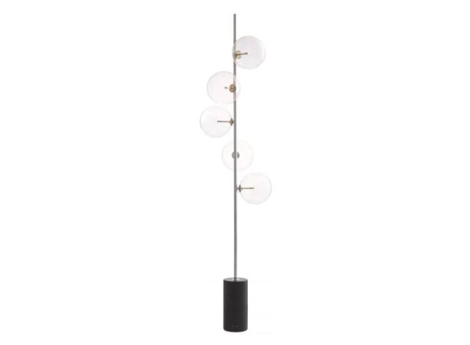 Floor Lamp Tempo - Nickel