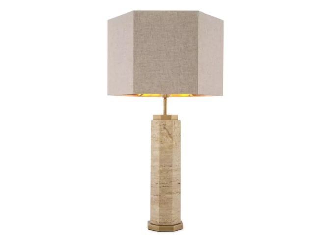 Table lamp Newman - Travertine