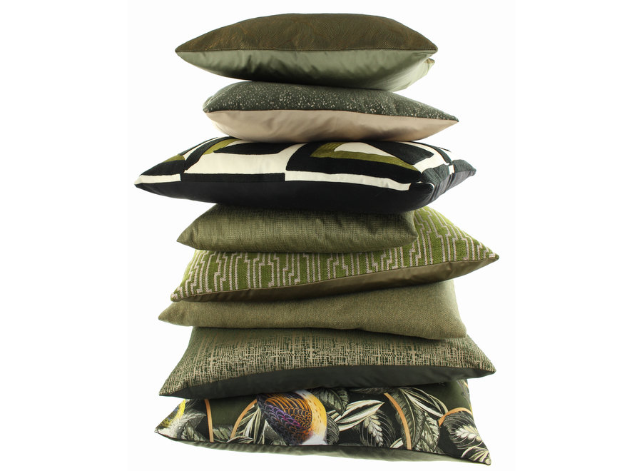 Coussin décoratif Raydi Olive