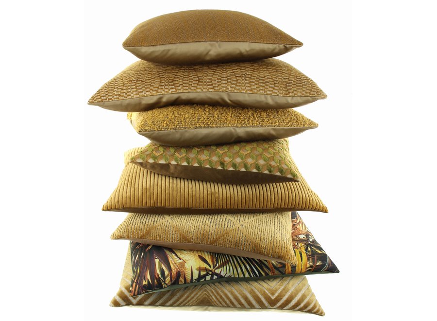 Decorative cushion Donnato Mustard