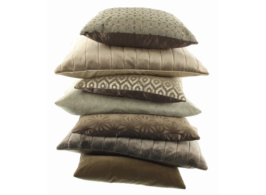 Decorative pillow Hester Dark Sand