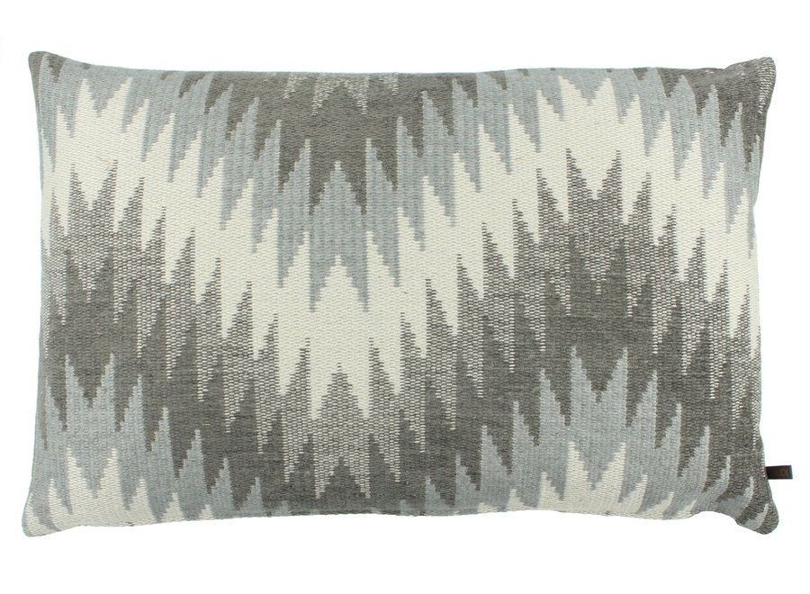 Decorative cushion Nesma Grey/Mint