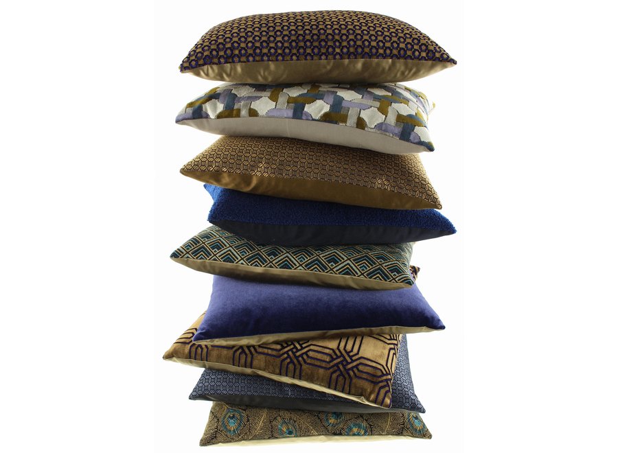 Coussin décoratif Timmy Gold/Purple