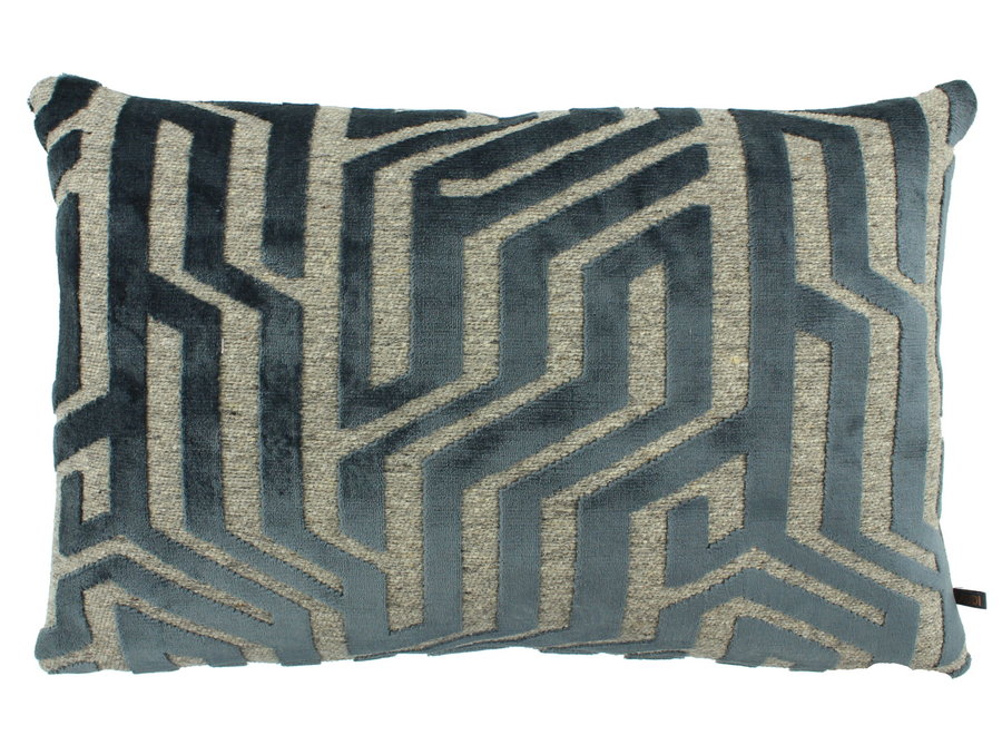 Coussin décoratif Cayden Denim