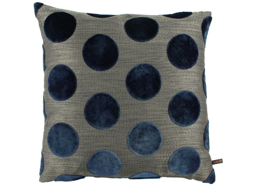 Coussin décoratif Naudi Indigo