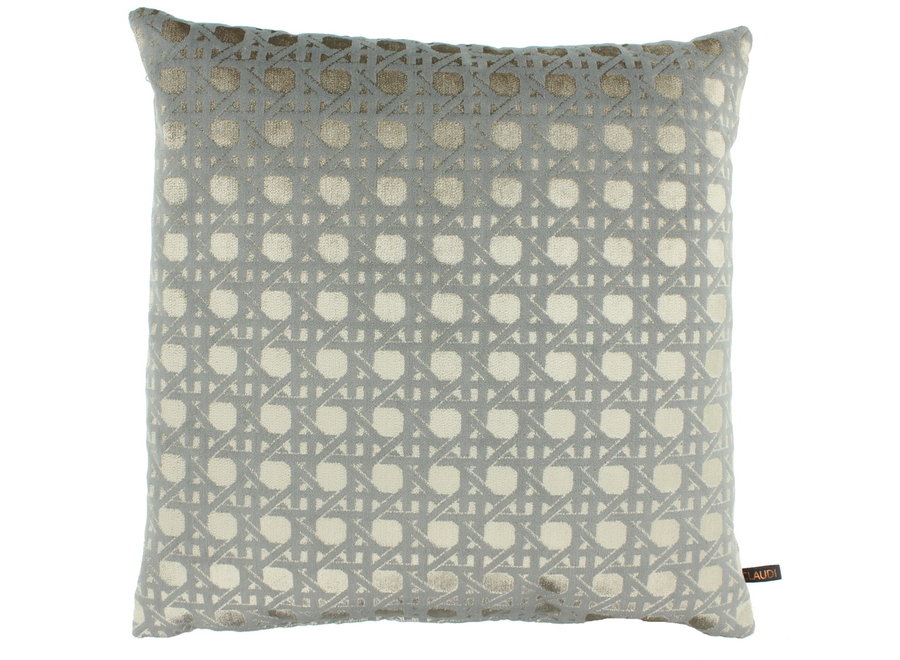 Decorative cushion Eliaz Iced Blue