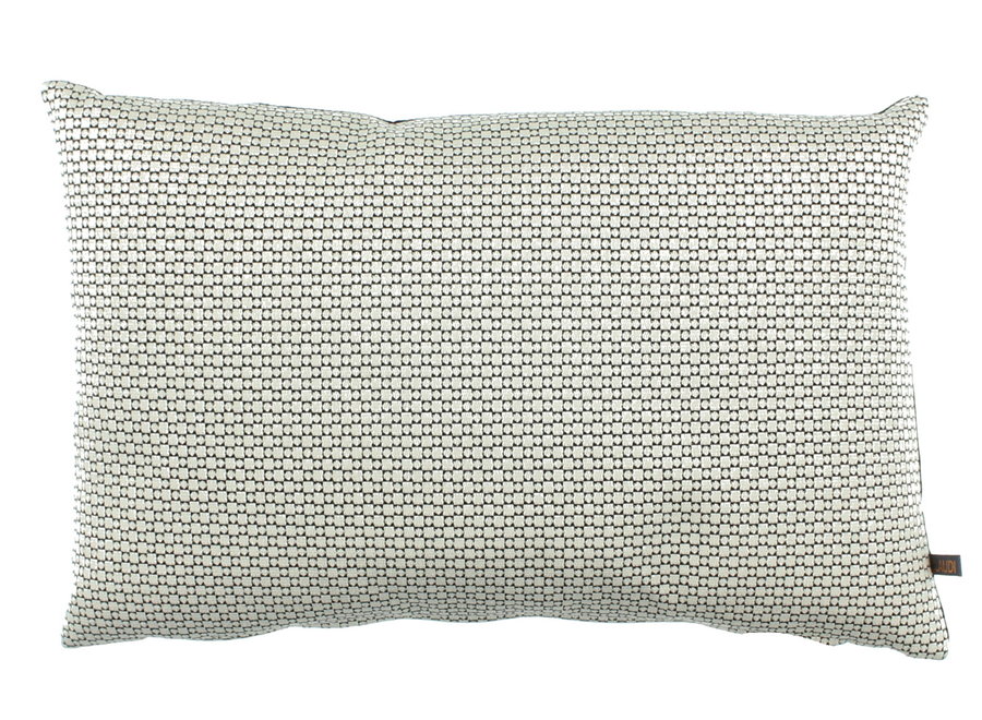 Decorative cushion Deniz Black/White