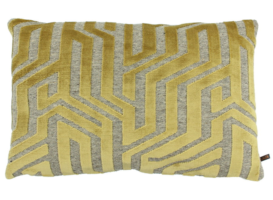 Decorative cushion Cayden Mustard