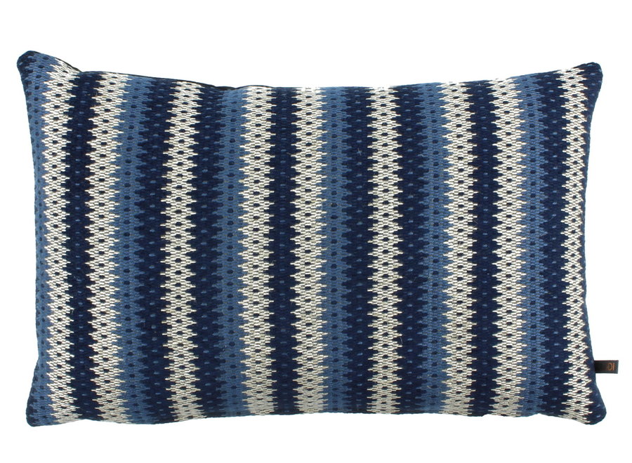 Decorative pillow Tjaza Indigo