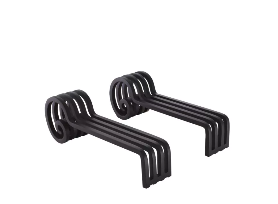 Haardijzer 'Mardor' - Set of 2