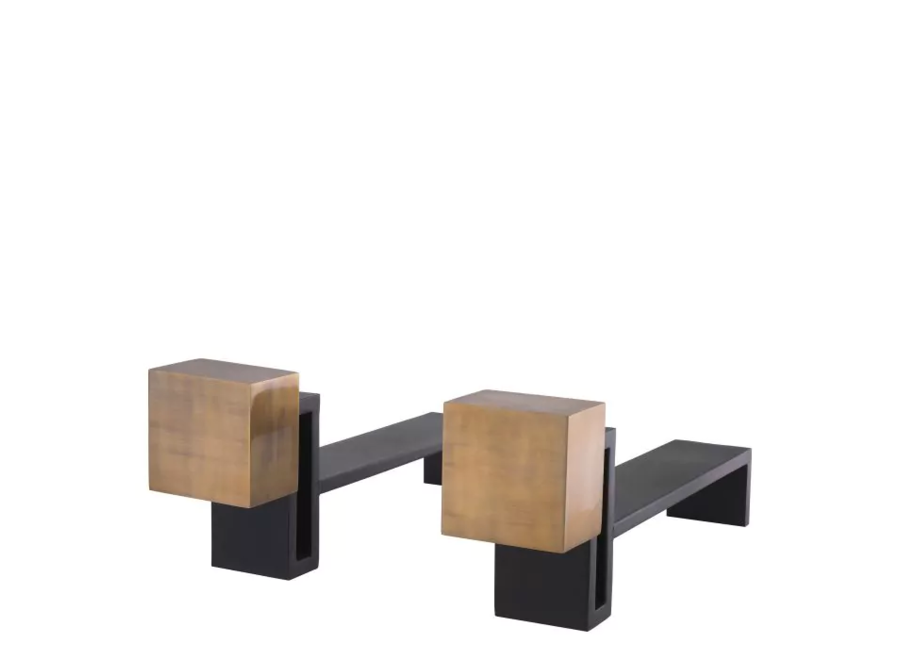 Andiron 'Chitry' - Set of 2